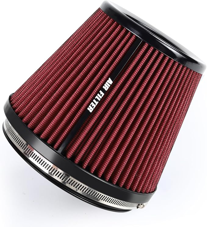 6" 152mm Inlet Cold Air Intake Filter High Flow Honeycomb Top Replacement by DrivewithConfidence