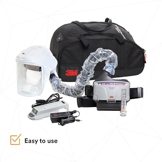 3M PAPR Respirator, Versaflo Powered Air Purifying Respirator Kit, TR-300N+ HKL - Image 10