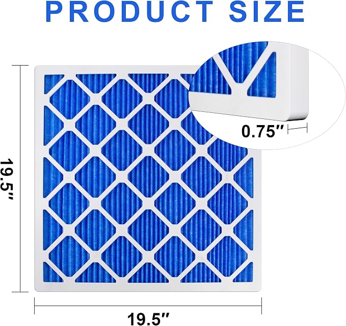 LEKEN 20x20x1 AC Furnace HVAC Filter Reusable Electrostatic Filters MERV 13 - Image 5