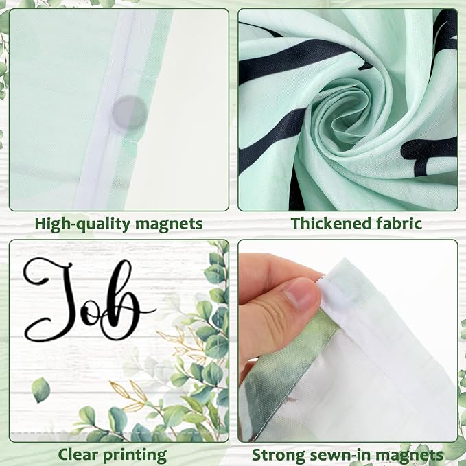 8 Pcs Fluorescent Light Covers for Classroom Ceiling Fixtures 4x2 Ft Magnetic - Image 3
