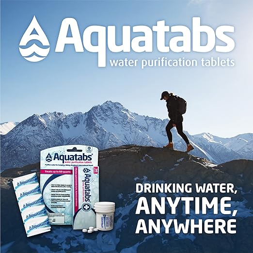 Aquatabs 49mg Water Purification Tablets. Water Filtration System - Image 5