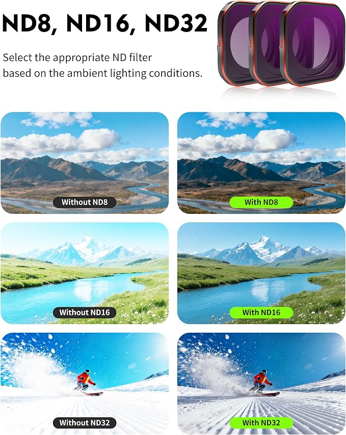 PL Polarizing Filter for Insta360 Ace Pro2, Circular Polarizer Lens Eliminates - Image 3