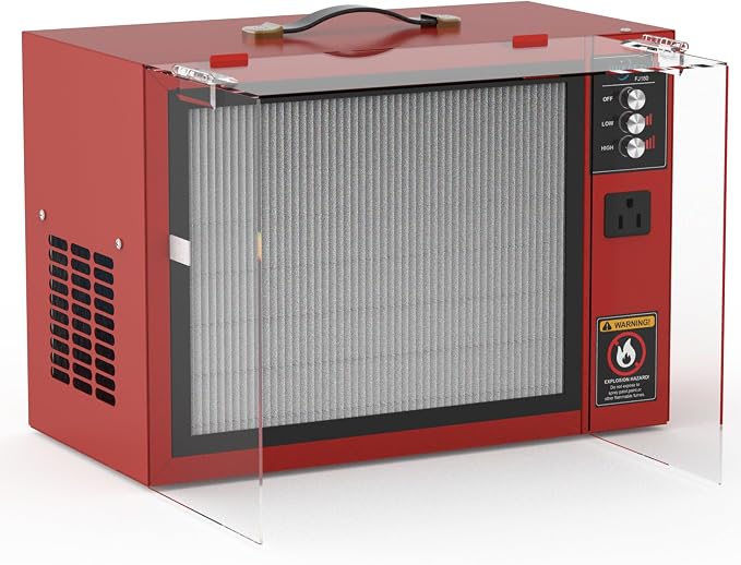 Portable Air Filtration System by OUKEETO