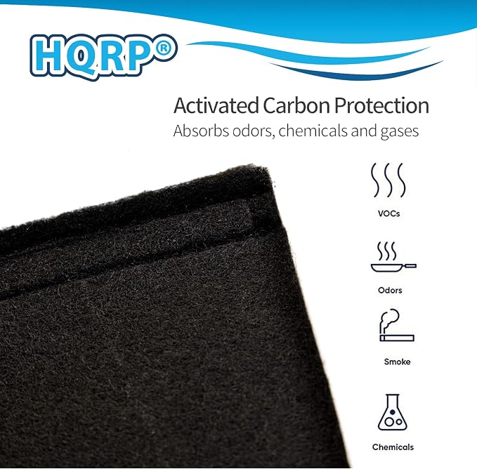 HQRP 1x Activated Carbon Filter Pad Cut To Fit Air Filter Roll - Image 4