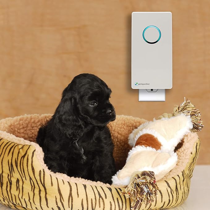 Germ Guardian GG1100W 7” Pluggable Small Air Purifier, Small Room Wall Air - Image 7