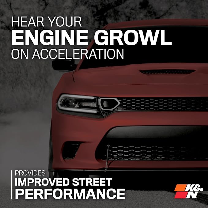 K&N Cold Air Intake System: High-Flow Air Filter, Increase Performance & - Image 8