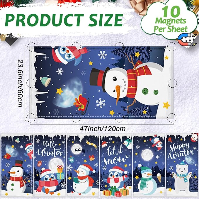 6 Pcs Fluorescent Light Covers - Image 2
