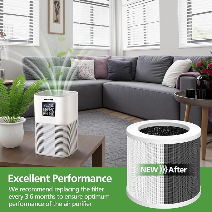 2 Pack A1 Replacement Filter Compatible - Image 4