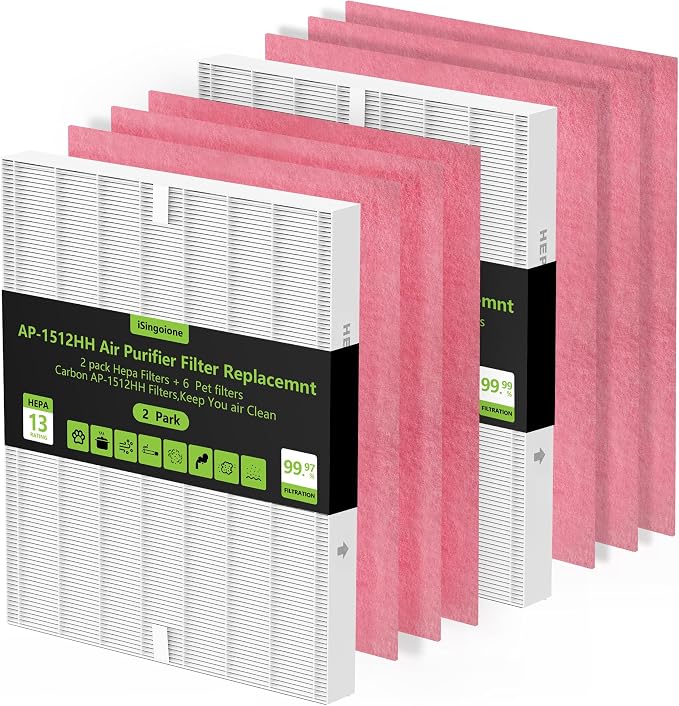 AP-1512HH & 200M Pet Filter Set by AirFilter