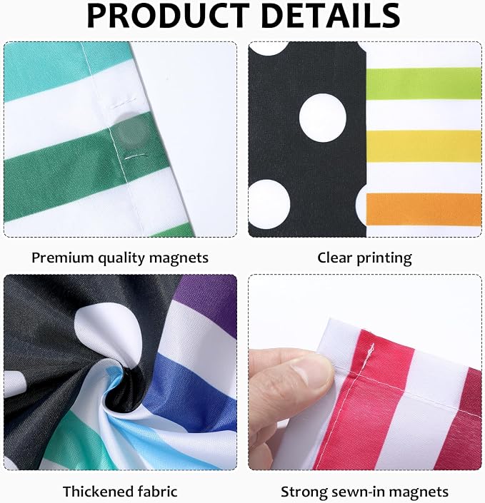 QOUBAI 6PCS Fluorescent Light Covers, 4x2 Feet Magnetic Light Cover Fluorescent - Image 3