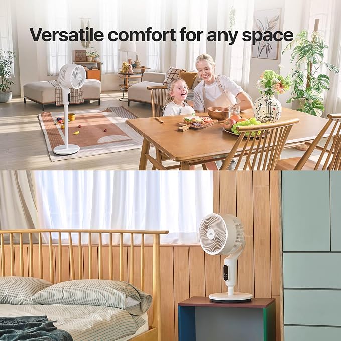 COWAY Airmega P50 Pedestal Fan for Bedroom, Voice Control, 18.5dB Quiet - Image 6