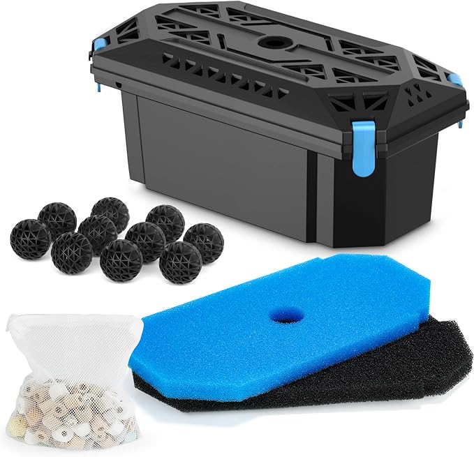 NFESOLAR Pond Filter for Outdoor Ponds, Filter Box by NFESOLAR