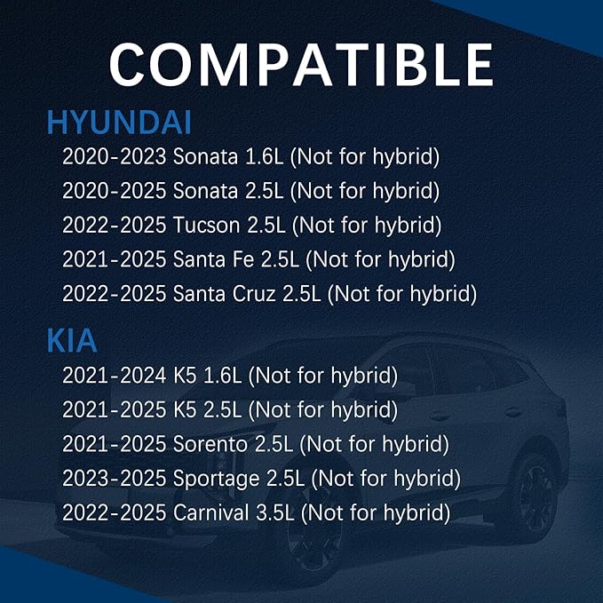 28113-L1000 Engine Air Filter for 2020-2025 Hyundai Sonata, Santa Fe, Santa Cruz - Image 2