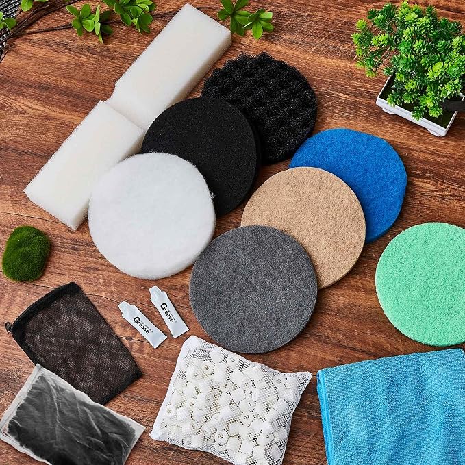 31 Pcs Compatible with Fluval Fx4/Fx5/Fx6 Replacement Filter Media, 3 Foam Block - Image 7