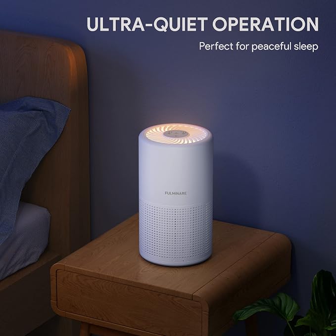 Air Purifiers for Bedroom, FULMINARE H13 True HEPA Air Filter, Quiet Air Cleaner - Image 9