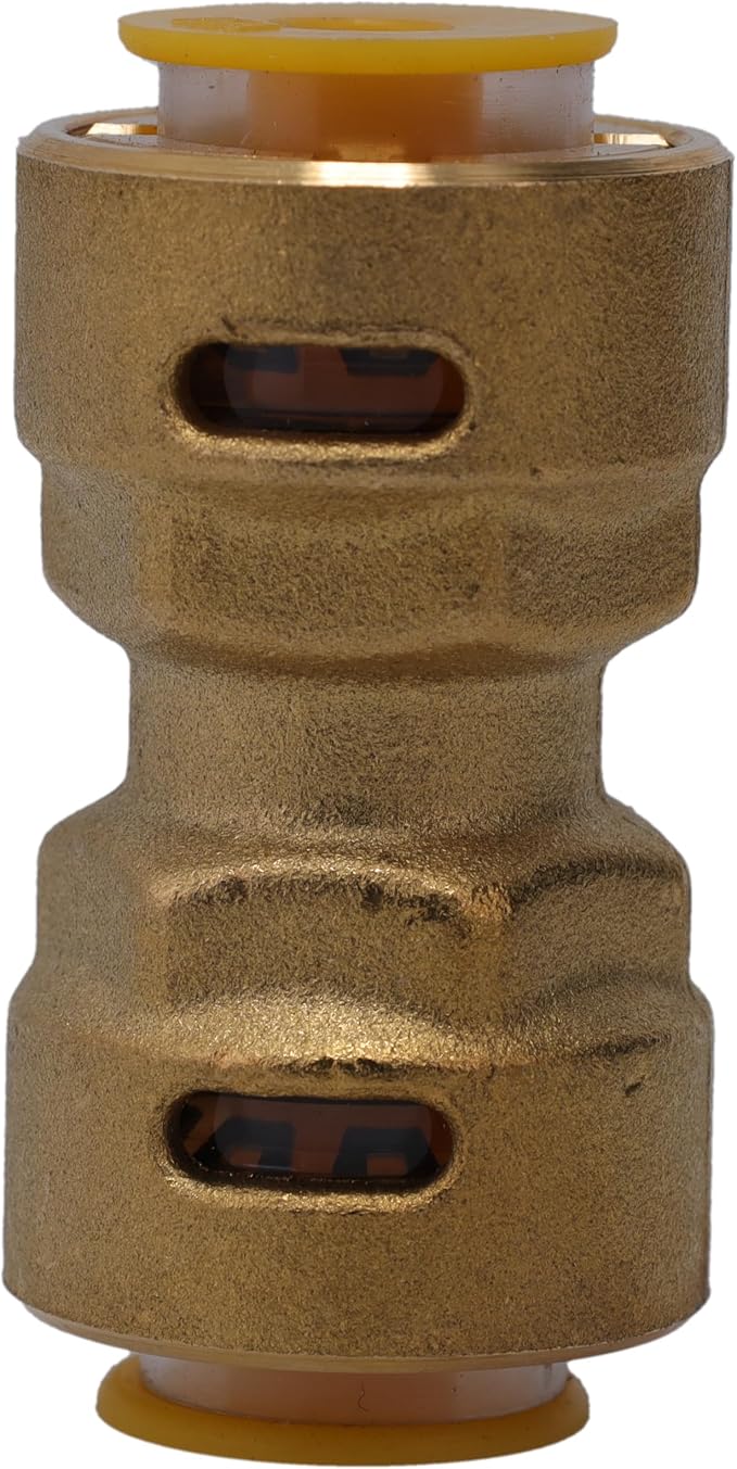 Supplying Demand SB1 5/8 Inch Quick Connect HVAC Brass Coupler Fitting - Image 4