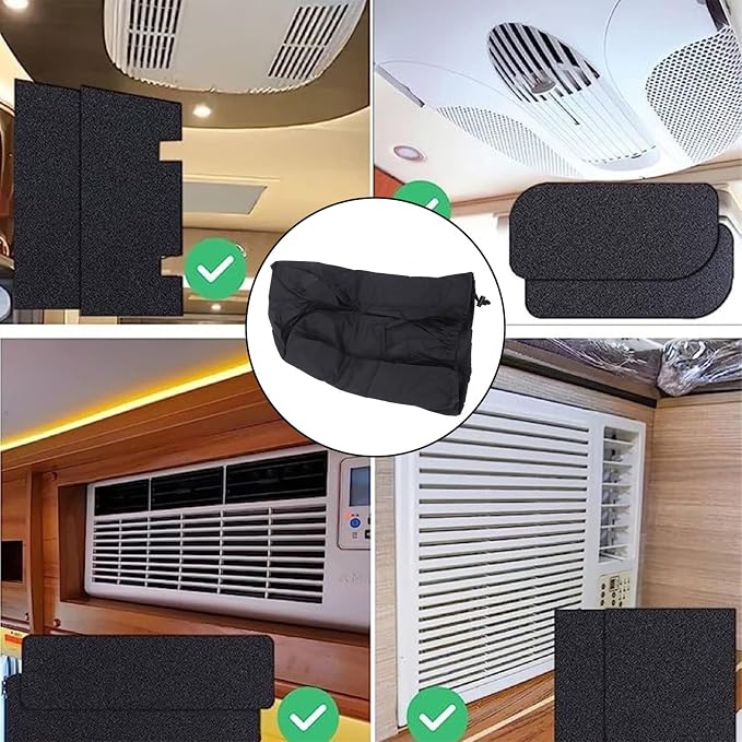 Activated Carbon Air Conditioner Filter Sheet 100x40cm, Cut-to-Fit Replacement - Image 3