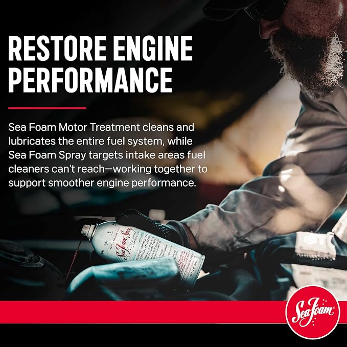 Sea Foam Motor Treatment and Intake Cleaner Combo Pack, 16 oz and 14 oz - Image 3