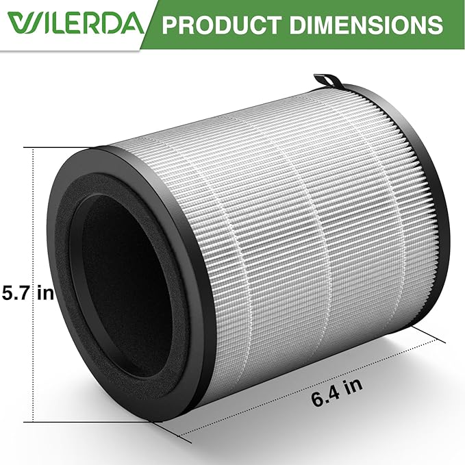 JF100 Replacement Filter, 3-in-1 Pre-Filter, HEPA and Activated Carbon - Image 5