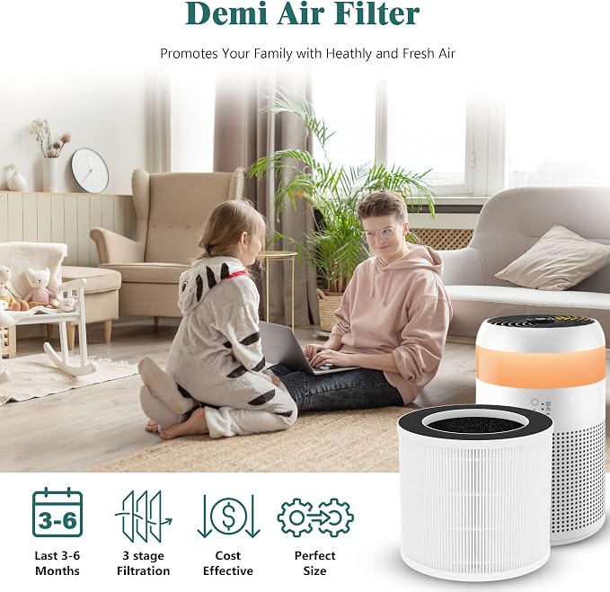 2 Packs Demi Replacement Filter Compatible - Image 6