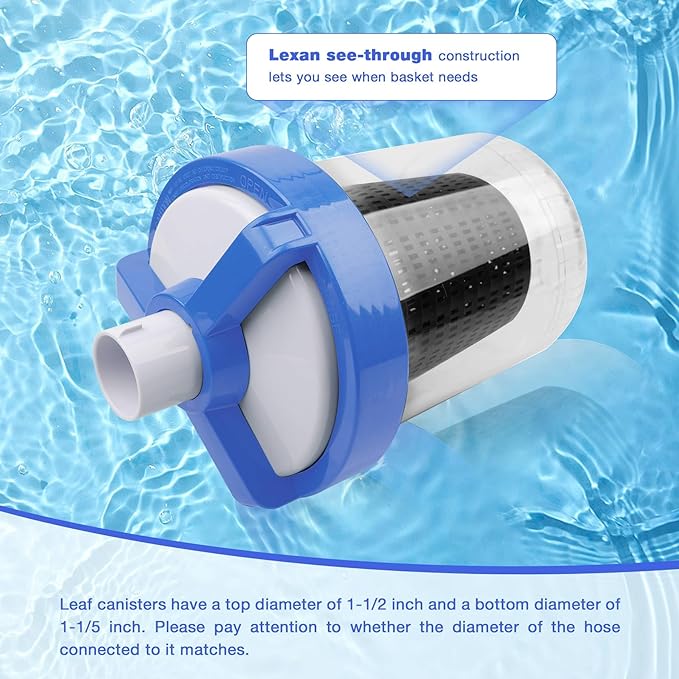 ATRACYPART Inline Pool Leaf Canister Compatible - Image 7