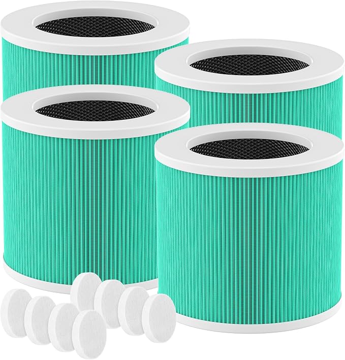 4 Pack HY1800 Replacement Filter Compatible by JORAIR