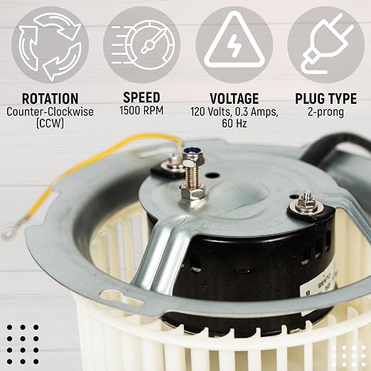 Upgraded 8832NA Bathroom Fan Motor, Compatible - Image 4