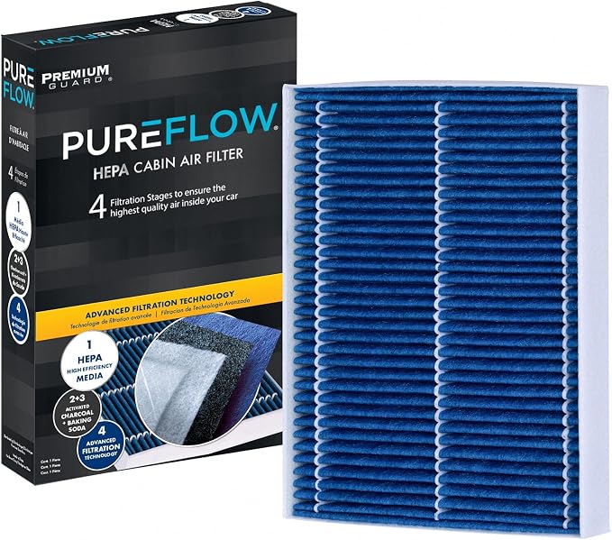 PureFlow HEPA Cabin Air Filter PC4068HX | Fits 2011-2019 Ford Explorer by PremiumGuard