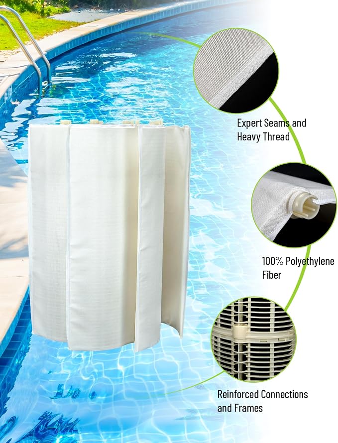 DE Grid 60 sq. ft. Swimming Pool Filter Set Replacement - Image 4