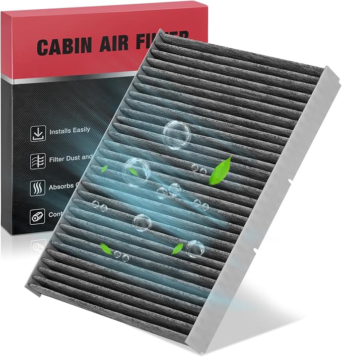 BDFHYK Cabin Air Filter with Activated Carbon Compatible with Volkswagen Beetle by BDFHYK