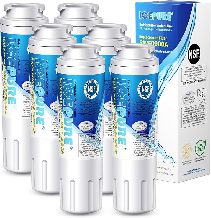 ICEPURE UKF8001Refrigerator Water Filter Replacement by ICEPURE