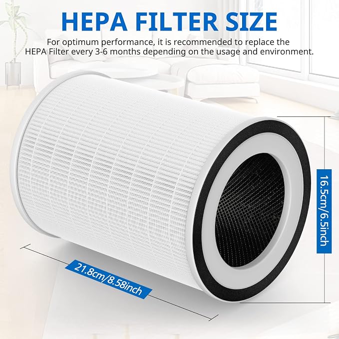 KILO Air Purifier Filter Replacement Compatible - Image 6