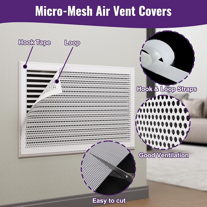 Mxclimate Sound Deadening Kit for Vent, Sound Proof Foam Panels 5.38 sqft - Image 5