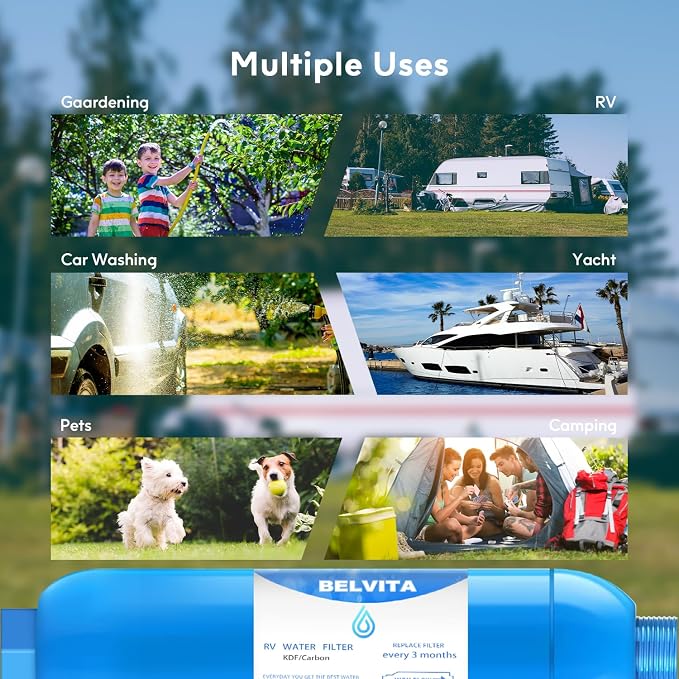 BELVITA RV Inline Water Filter - Image 8