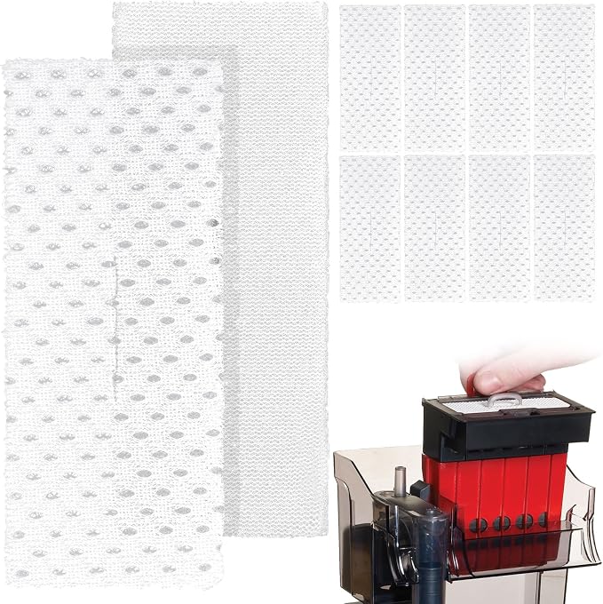 Maxcheck 10 Pcs Biological Filter Screens Bio-Screen Pad Filter Pad by Maxcheck