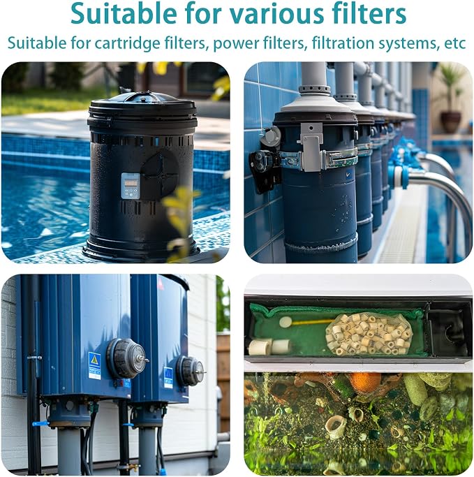 BOXOB 10pcs Aquarium Filter Media Bags, 100 Micron Extra Fine Media Filter - Image 7