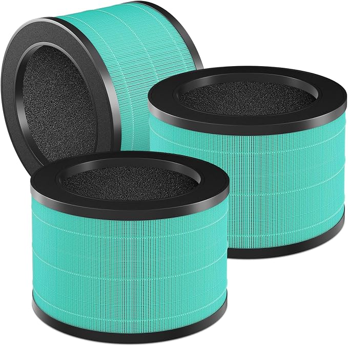 3 Pack MK06 MK01 True HEPA Replacement Filter Compatible by ZYZCBXZC