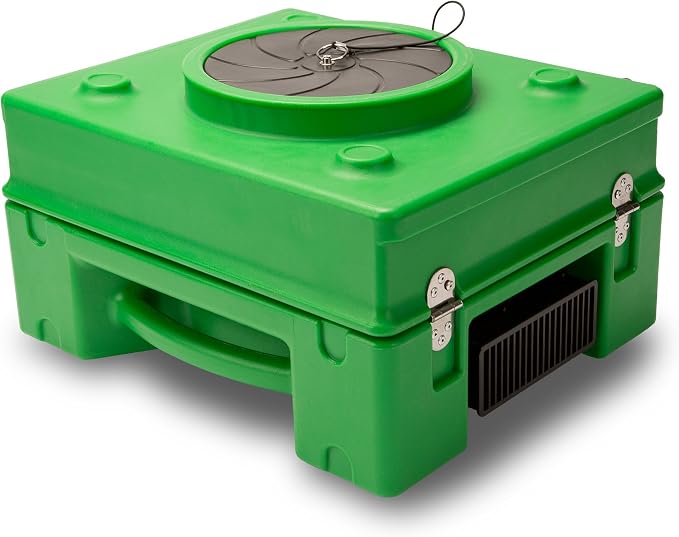 B-Air BA-RA-650-GN 1/3 HP 2.5 Amp HEPA Air Purifier Scrubber - Image 6