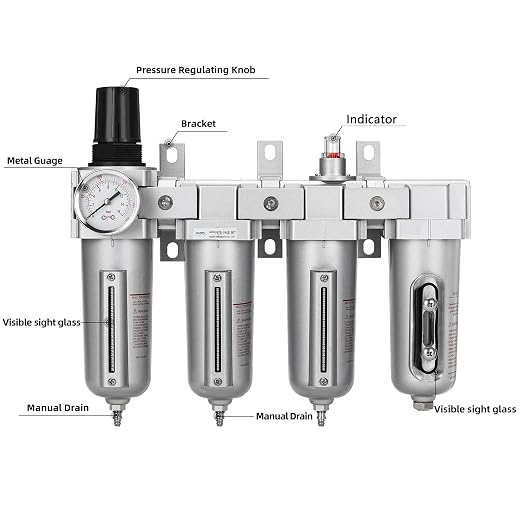 NANPU 3/4" NPT Industrial Grade 4 Stage Air Drying System - Image 3