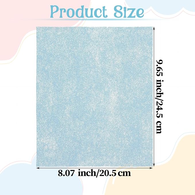 900 Sheets Nail Dust Collector Filter Paper, Disposable Dust Collector Sheet - Image 2