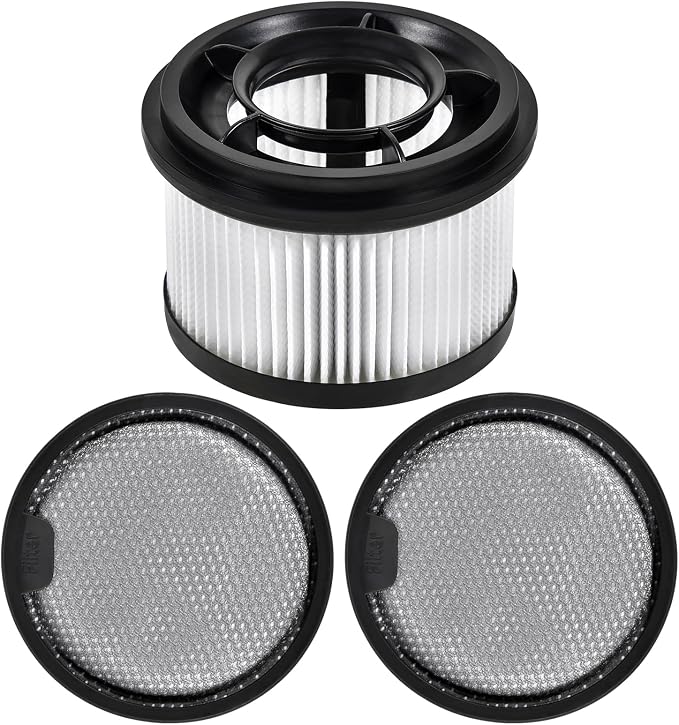 2 Pre-Filter 1 Cartridge Filter Replacement Vacuum Cleaner Filter Compatible by KingBra