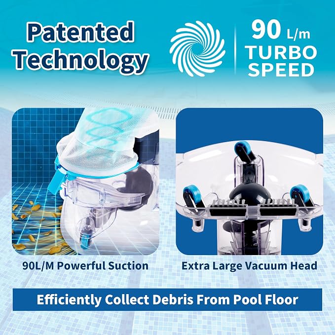 Cordless Pool Leaf Vacuum Cleaner - Image 6