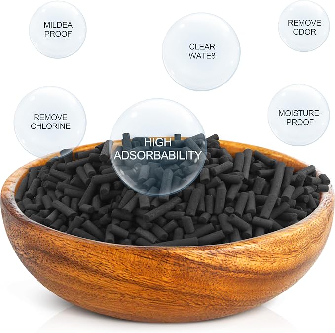 6.6 Lbs Bulk Activated Charcoal Filter Media Pellets - Image 5