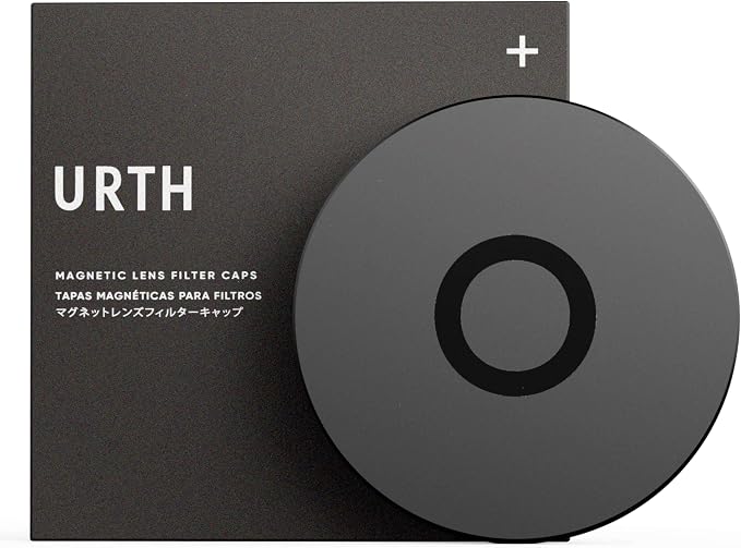 Urth 55mm Magnetic Lens Filter Caps by Urth