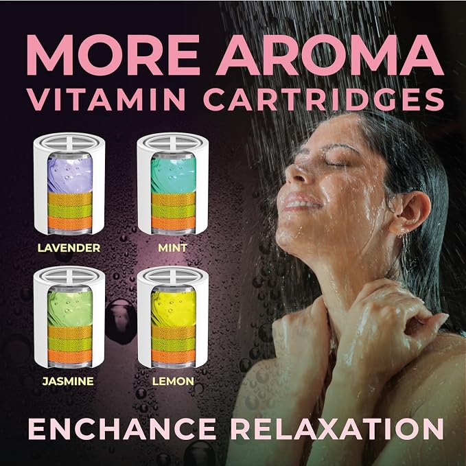 AquaHomeGroup Vitamin C + E + A Shower Filter Replacement Cartridge - Image 9
