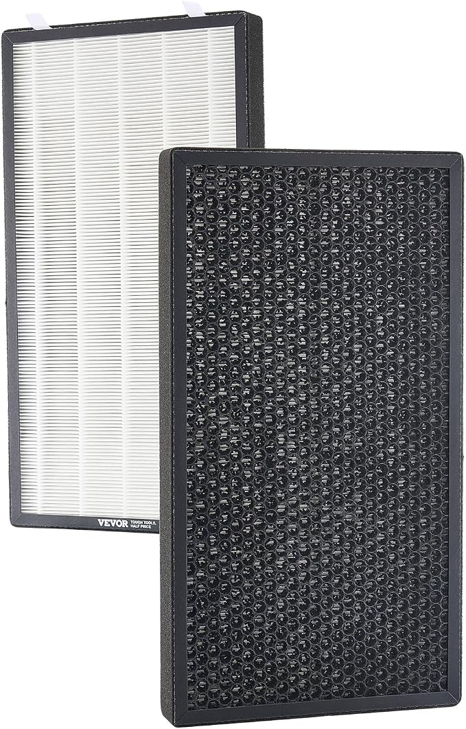 VEVOR Air Purifier Replacement Filter, 2-in-1 Compact & Lightweight Replacement - Image 10