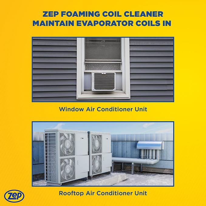 Zep Foaming Coil Cleaner - 20 oz - 20201 - Professional Strength Quickly Cleans - Image 4