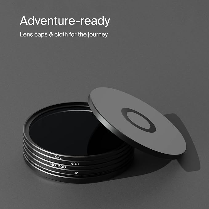 Urth 82mm Magnetic UV, Circular Polarizing, ND1000 Lens Filter Kit - Image 5
