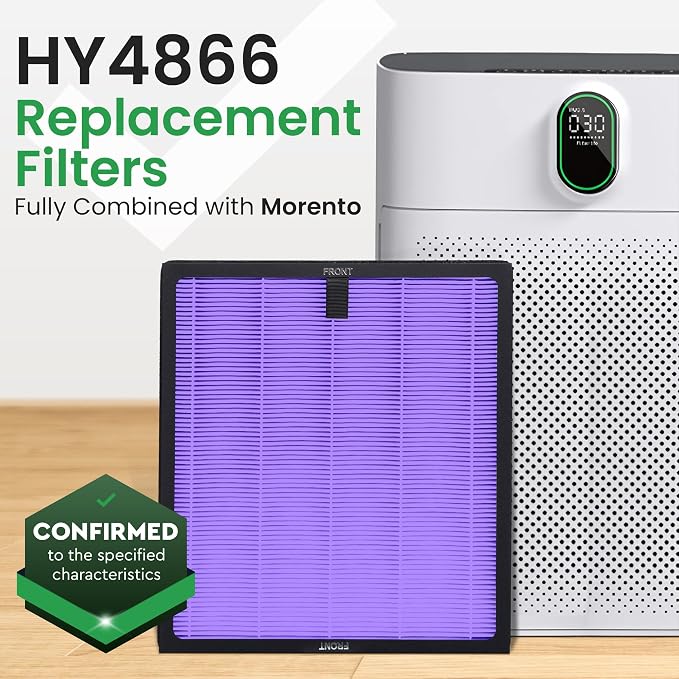 4 Pack Purple HY4866 Replacement Filters – Compatible - Image 3