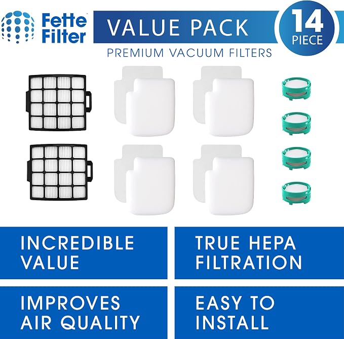 Fette Filter - AZ3000 Vacuum Replacement Filters and Odor Kit Compatible - Image 2